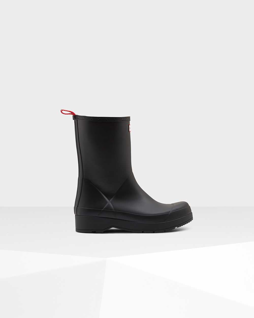 Ανδρικα Γαλότσεσ Hunter Original Play Insulated Mid-Height Play Μπότες Μαυρα (GR-876913)